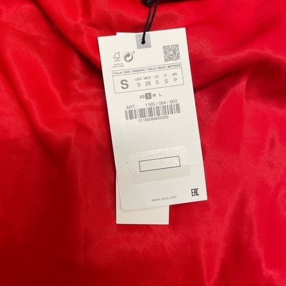 Zara Asymmetrical Pear Detail Top - Picture 9 of 11